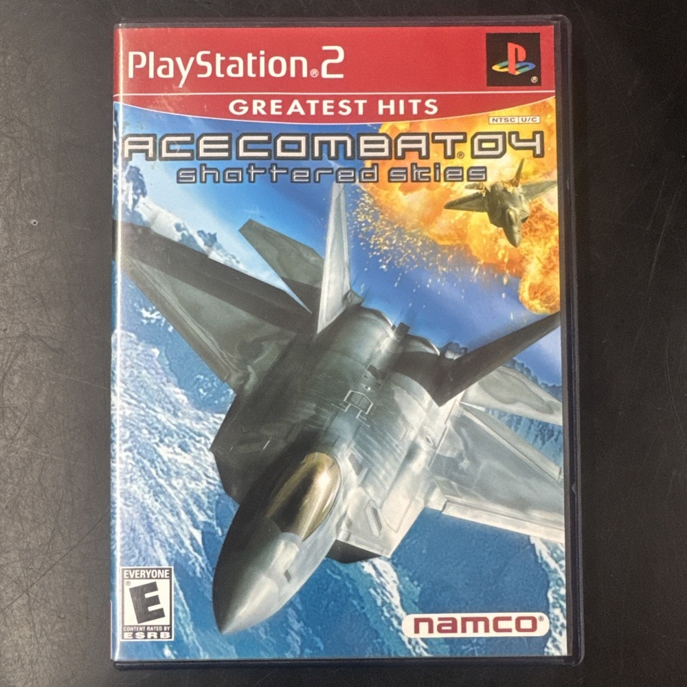Ace Combat 4 Shattered Skies (PS2, 2001) CIB Complete PlayStation 2 Clean Tested